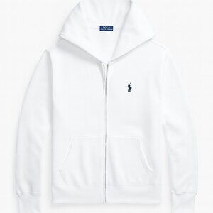 Polo Ralph Lauren White Zip-Up Polo Jacket
